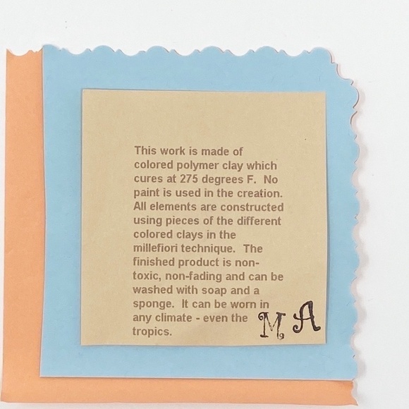 Artisan Handmade Statement Necklace - Picture 8 of 8